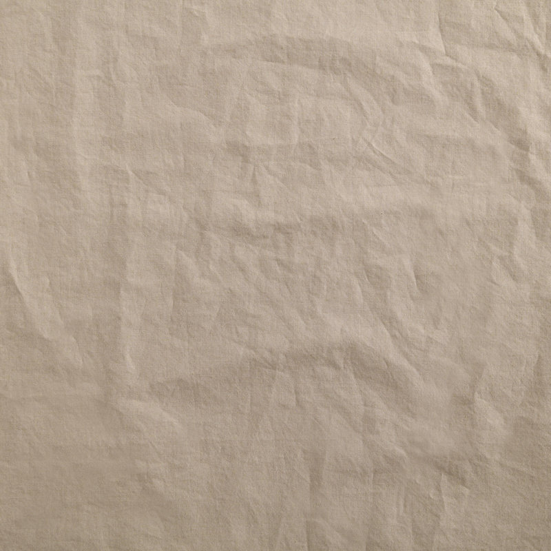 Calvin Klein Washed Percale Cotton Solid Comforter Set, King Comforter + 2 King Shams, Camel Brown