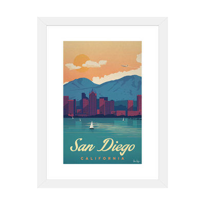 San Diego - impression d'art graphique