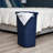  60 L Slim Laundry Hamper, Clothes Basket, Lid, Plastic-111360891-111360892