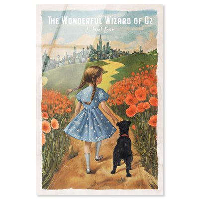 «Wizard of Oz», art classique en acrylique par Art Remedy, prêt à être accroché