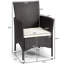 Chaise de patio avec coussins Vivelle-1391459222