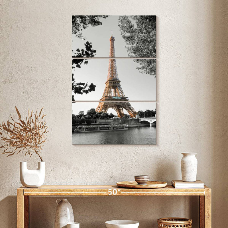 Matin Sur La Seine, 38" H x 24" W