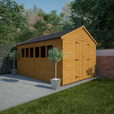 14x10w Tiger XL Heavyweight Workshop | Heavy Duty Framing
