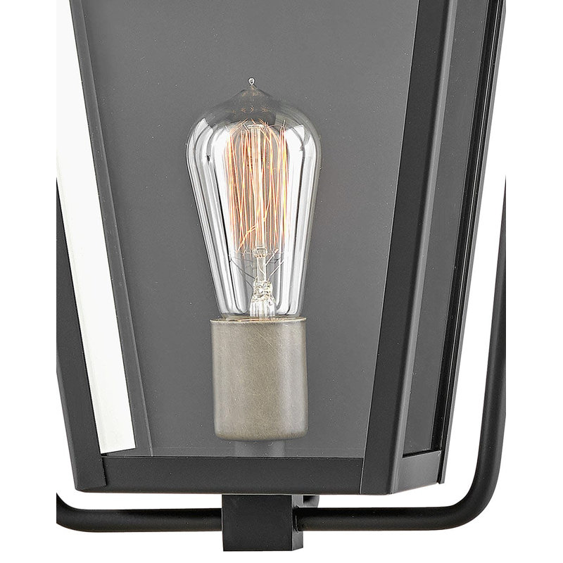 Yale Medium Wall Mount Lantern, 17.7" H x 12" W x 7.5" D