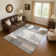 Premium Machine Washable Mehara AMF1694 Geometric Rug