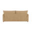 Canapé Cadie Mocha Chenille avec 2 coussins (peut se transformer en canapé-lit)