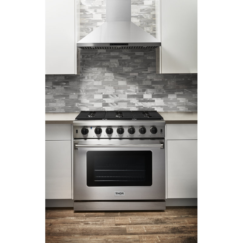 Propane Converted 36" 6.0 cu ft. Freestanding Gas Range