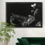«Cowboy Scratchboard I» - Cadre photo, impression sur toile-793921385-793921389