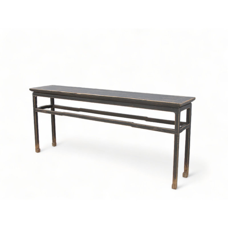 Solid Wood Console Table, 33.9" H x 79.1" W x 15.7" D