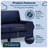 Serta Palisades 73" Track Arm Sofa, Easy Care Fabric, Soft Pillow Back, Pocket Coil Seat Cushions-91084014