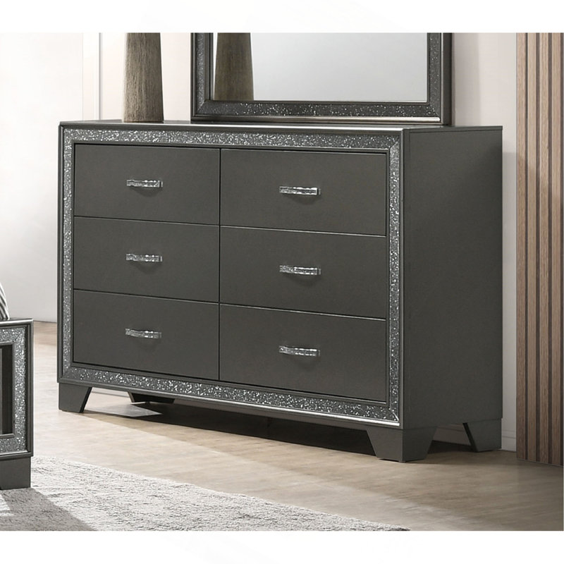 Commode de chevet contemporaine 1Pc