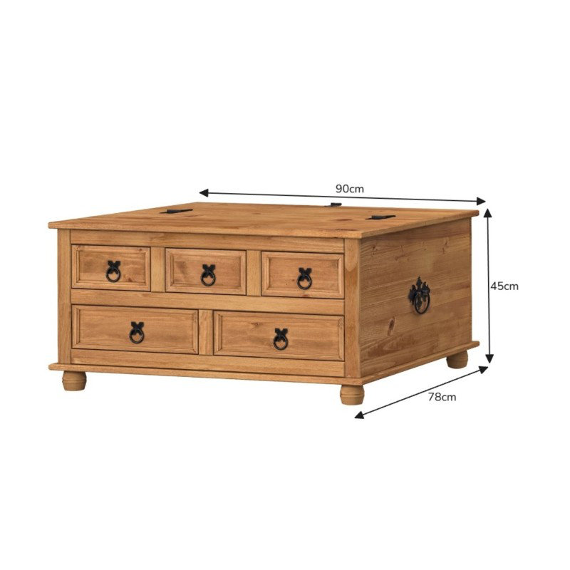 Bayhills Rectangle Accent Cabinet, Brown, Black