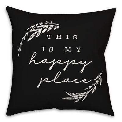  Polyester Indoor/Outdoor Throw Pillow