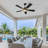 Quanique 52'' Ceiling Fan with LED Lights