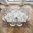 Modern Rectangular Sintered Stone Dining Table With Double Pedestal Base-554995490-554995491