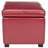 Maiden Faux Leather Ottoman-132965818