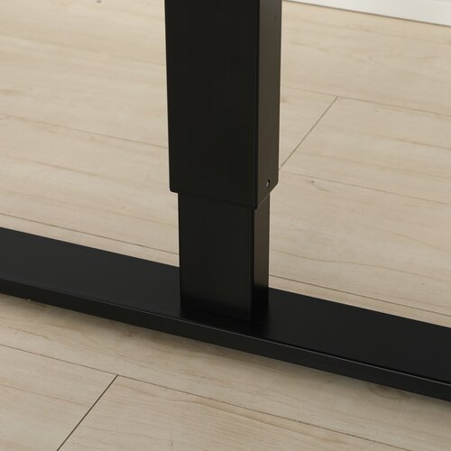 Inbox Zero Fanchon Electric Height Adjustable Standing Desk & Reviews ...