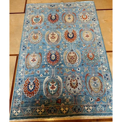 Sapphire Amber Oushak 6'5" x 9'2"