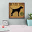 «Black Dog At Show V2» par Ryan Fowler, estampe numérique sur toile-2081984297