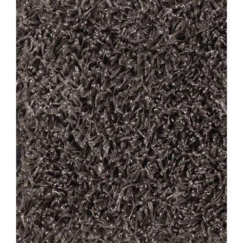 Tyronn Authentic Handmade Hand-Woven Gray Indoor Polyester Shag Rug, Rectangle 7'9" x 10'6"