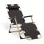 Chaise longue noire