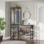 Armoire de vestibule 4 en 1 avec porte-vêtements et porte-chaussures Timer S10-67126681