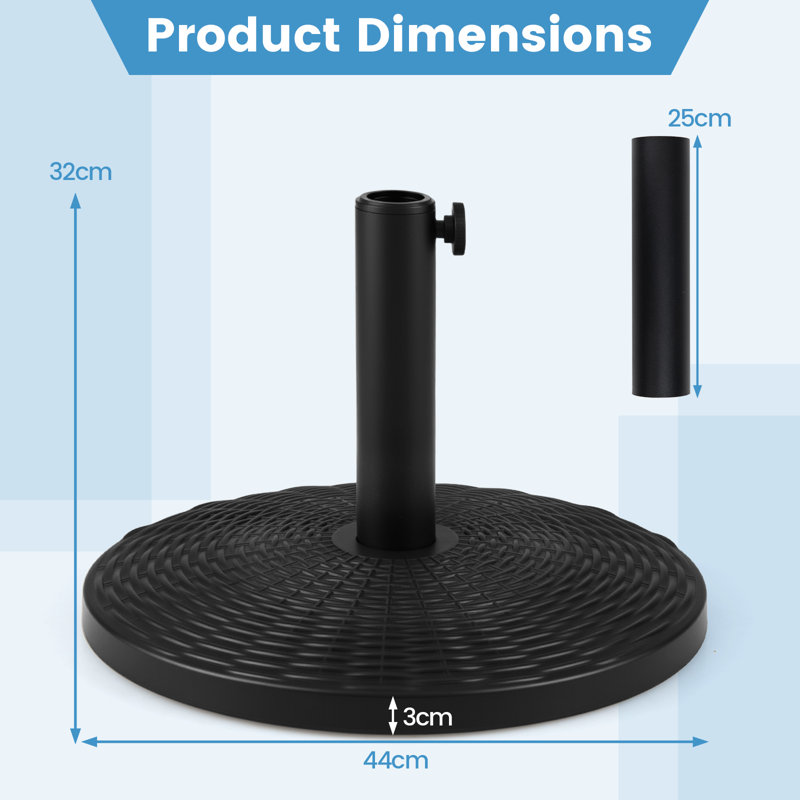9.6kg Umbrella Base