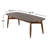 Valletta Rectangular with Solid Wood Base Dining Table