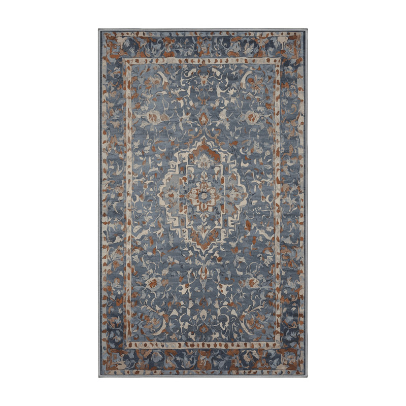Silky Soft Plush Gray Area Rug, Rectangle 8' x 12'