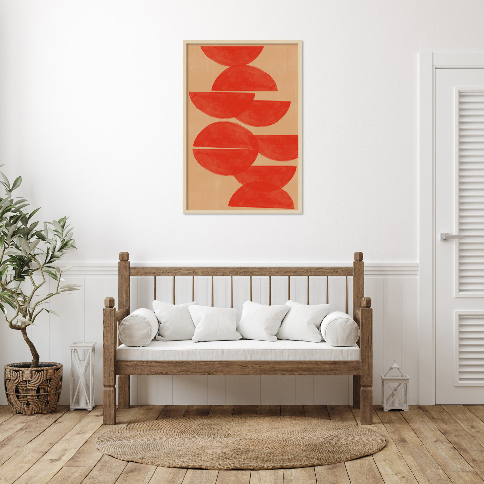 Prestley "The Future is Bright" Print, Brown, 41" H x 28" W