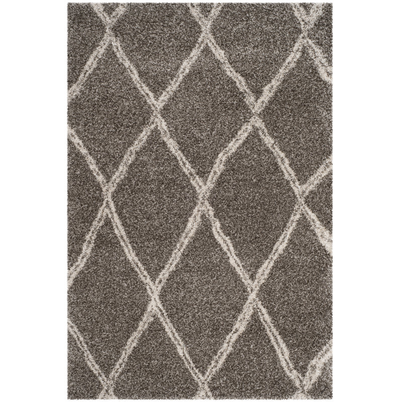Hudson Shag Performance Geometric Rug, Rectangle 3' x 5'