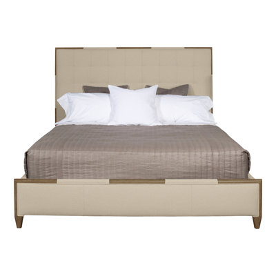  Thom Filicia Home Chatfield California King Upholstered Low Profile Panel Bed