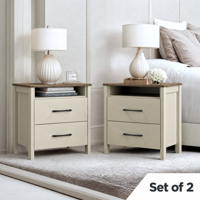 Wilder 22.7" 2 Drawer Nightstand