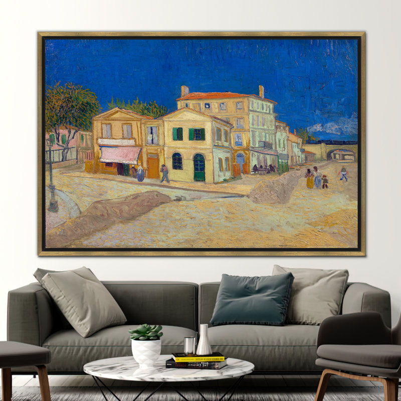 Print on Canvas, Gold Floater Framed, 20 cm H x 30 cm W