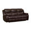 Canapé inclinable manuel en similicuir de 87,5 po avec sièges renforcés en métal durable Matherne-1483855465