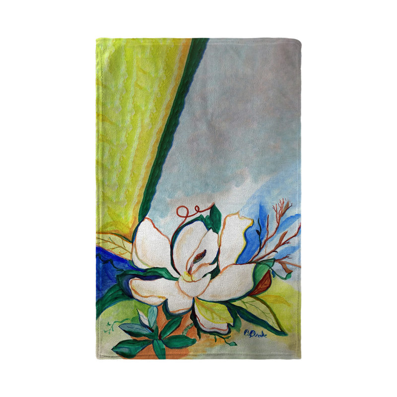 Une serviette de cuisine Magnolia