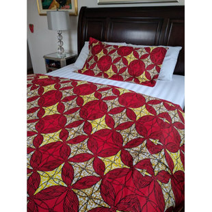 Ejima Cotton Geometric Shapes Duvet Cover
