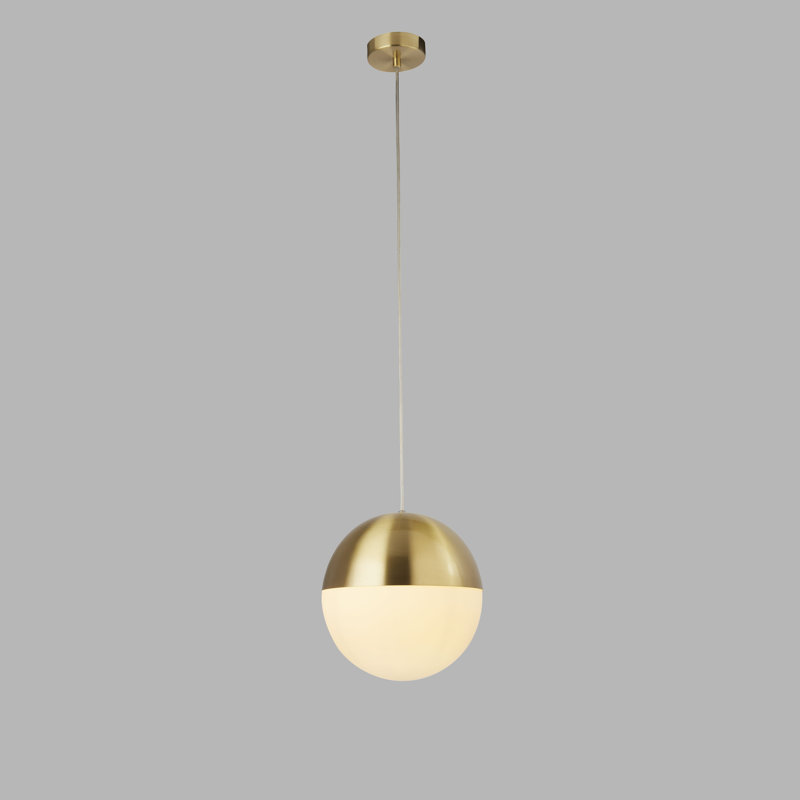Tashi 1 - Light Single Pendant, Satin Brass
