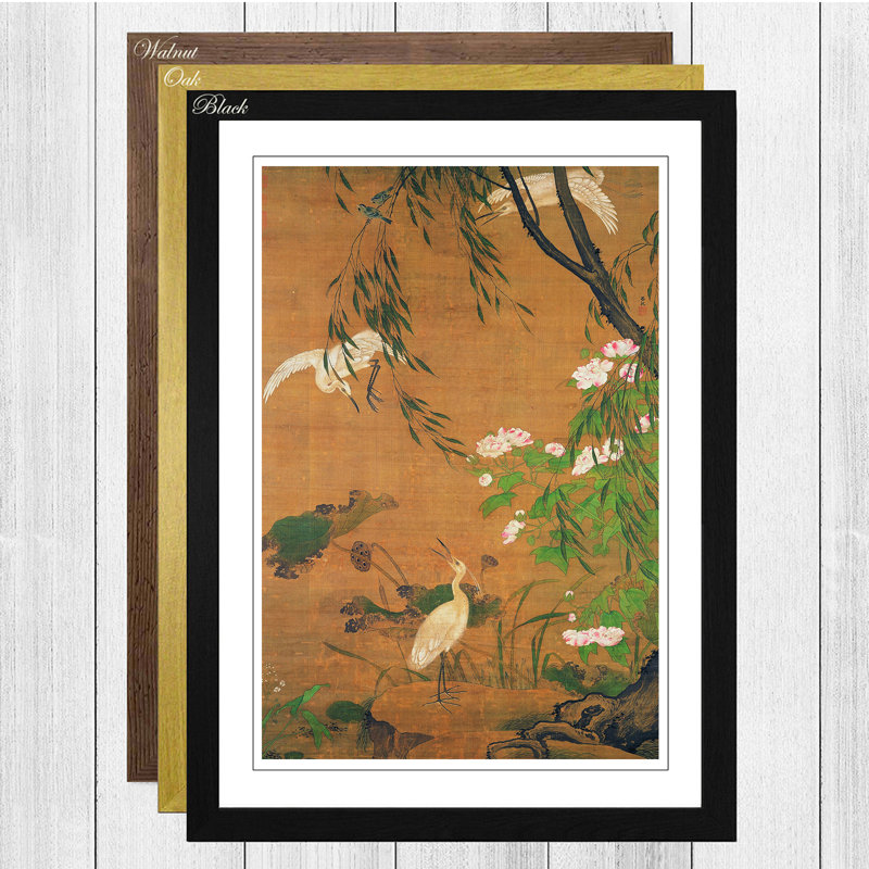 Single Picture Frame Painting, Black