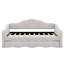 Lit de jour simple rembourré avec lit gigogne escamotable en forme de vague-224589452