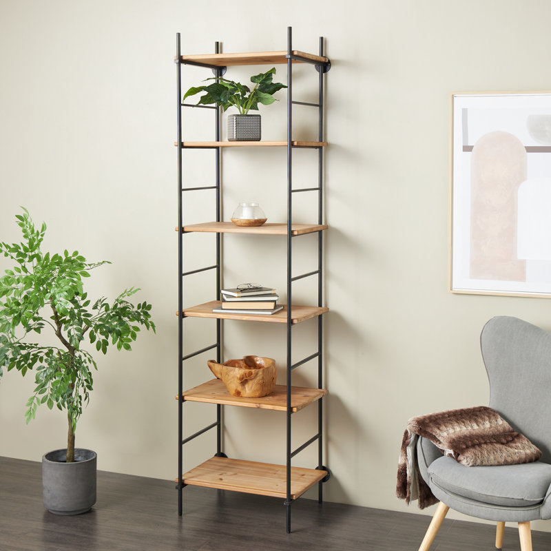 Étagère à 6 niveaux Cole and Grey, H 87 po x l 24,5 po x P 18,5 po