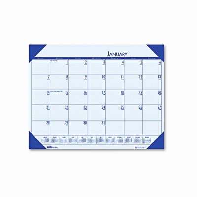 Calendrier de bureau-coussin mensuel ecotones