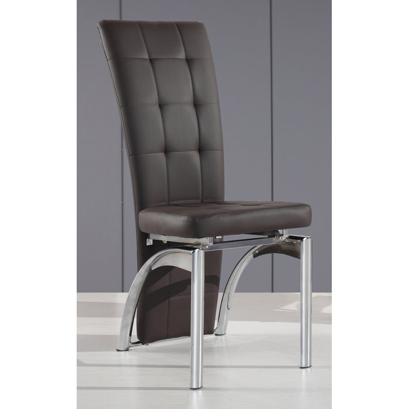 Brittie Upholstered Dining Chair, Brown