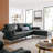 Valour 98" Leather Sectional Sofa-1351889212