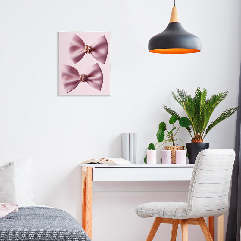Plaque murale «Elegant Bows with Glam» par Jesse Keith