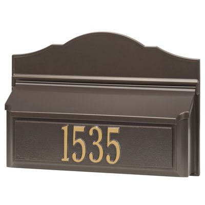 Colonial Wall Mounted Mailbox