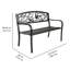 Banc de jardin en métal Avery