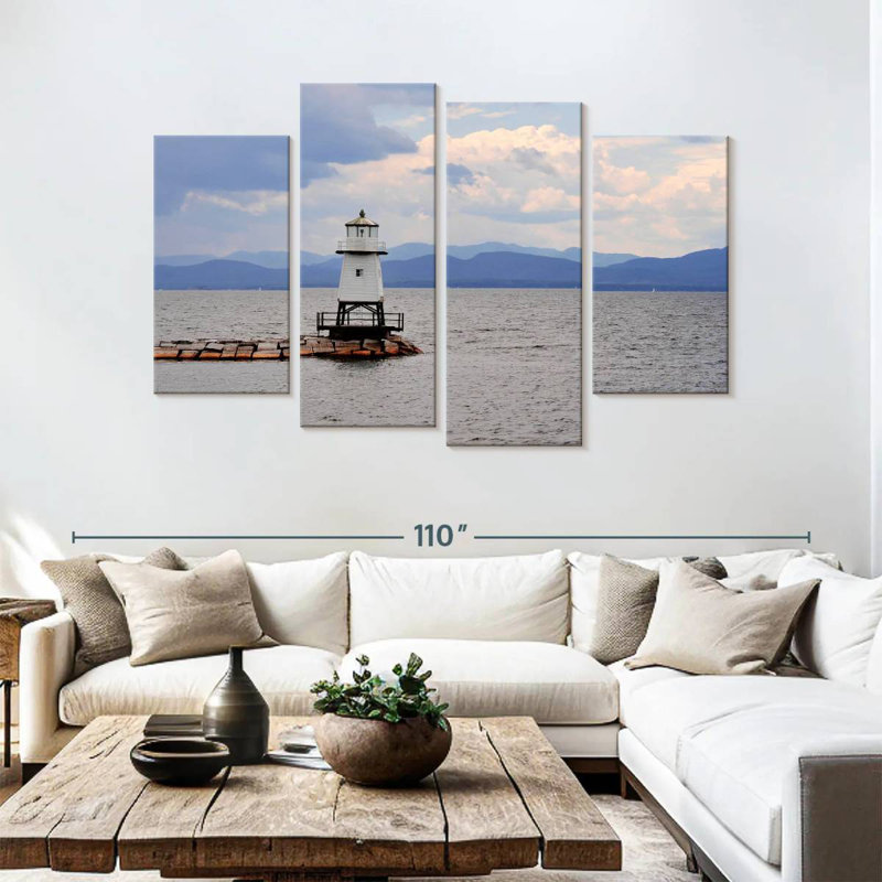 Alvord Lighthouse In Lake Champlain