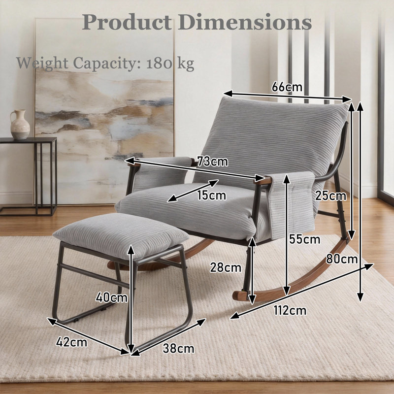 Metal Rocking Chair