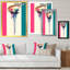«Stop to Cry Eyes With Vivid Make Up», art mural sur toile Glam-407011663-407011648